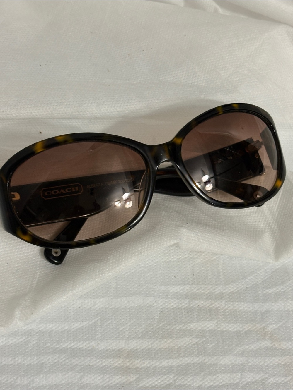 Coach Tortoiseshell Sunglasses
